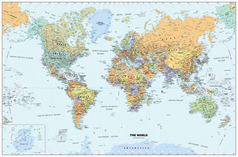 Timeless Maps for Modern Spaces